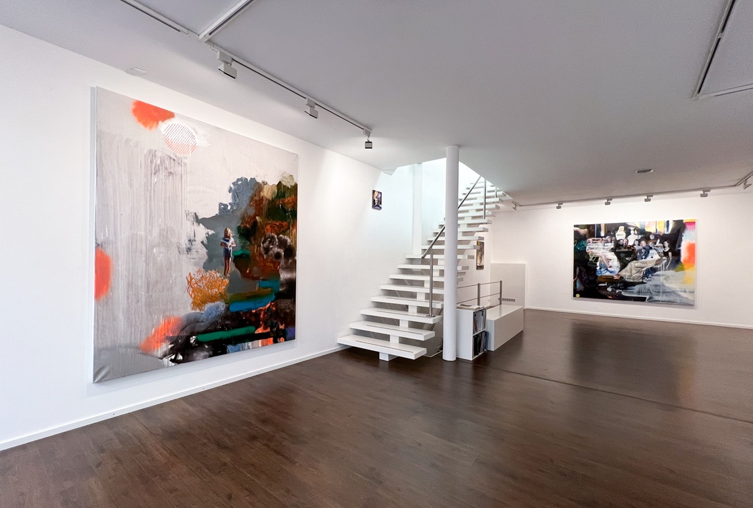 Show Rayk's exhibition at Galerie Supper in 2023.