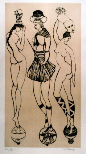 2001 - etching on handmade paper - E.A. 26/37 - 68,3 x 48,7 cm