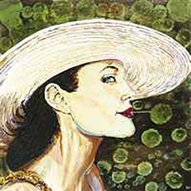 2008 - acrylic, asphaltlac, shellac on canvas - 150 x 150 cm