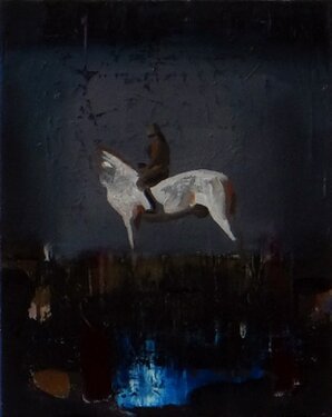 2011 - oil and acrylic on canvas - 40 x 30 cm