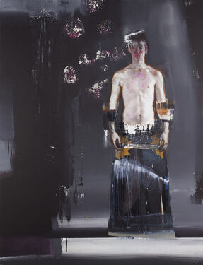 2012 - oil and acrylic on pvc - 200 x 153 cm