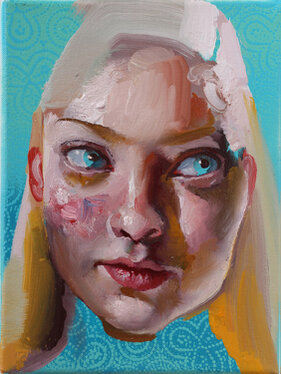 2014 - oil and acrylic on canvas - 24 x 18 cm