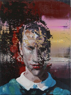 2014 - oil and acrylic on canvas - 40 x 30 cm