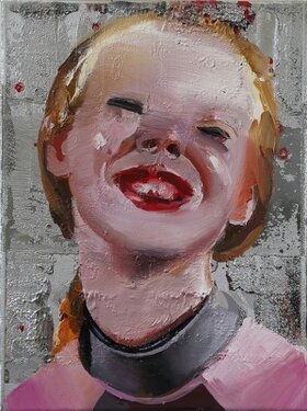 2014 - oil and acrylic on canvas - 40 x 30 cm