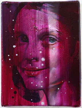 2015 - oil and acrylic on canvas - 24 x 18 cm