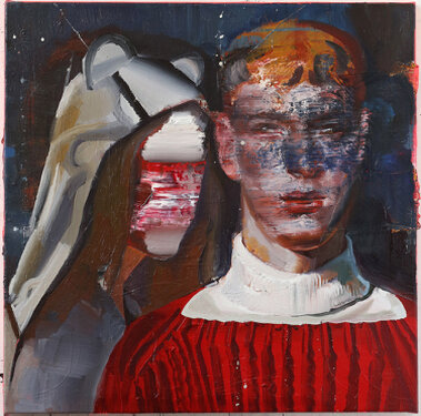 2015 - oil and acrylic on canvas - 60 x 60 cm