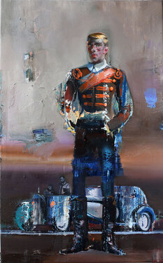 2015 - oil and acrylic on canvas - 115 x 70 cm