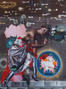 2015 - oil and acrylic on canvas - 200 x 150 cm