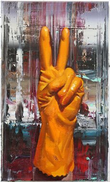 2015 - oil and acrylic on canvas - 50 x 30 cm