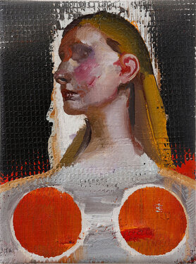 2016 - oil and acrylic on canvas - 24 x 18 cm