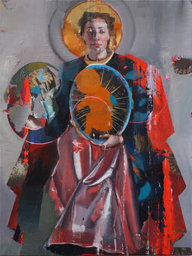 2016 - oil and acrylic on canvas - 120 x 90 cm