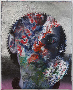 2016 - oil and acrylic on canvas - 30 x 24 cm
