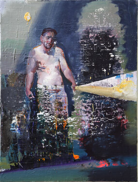 2016 - oil and acrylic on canvas - 80 x 60 cm