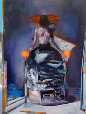 2016 - oil and acrylic on canvas - 200 x 150 cm