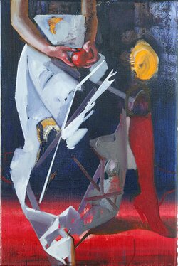 2018 - oil and acrylic on canvas - 60 x 40 cm