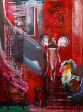 2018 - oil and acrylic on canvas - 170 x 125 cm