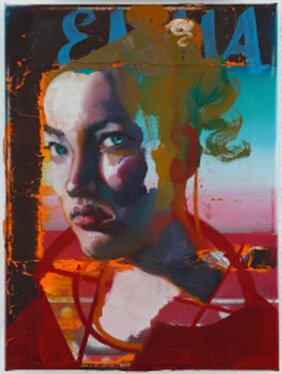 2019 - oil and acrylic on canvas - 40 x 30 cm