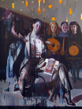 2019 - oil and acrylic on canvas - 200 x 150 cm