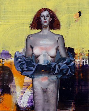 2020 - oil and acrylic on canvas - 100 x 80 cm