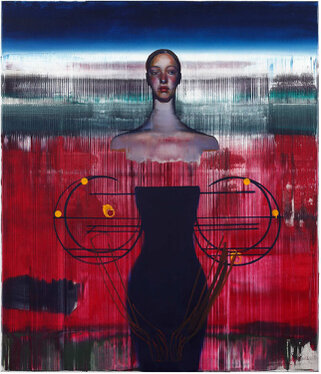 2020 - oil and acrylic on canvas - 140 x 120 cm