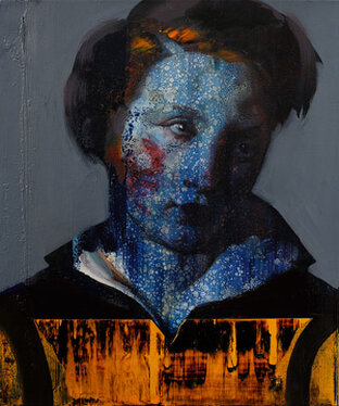 2021 - oil and acrylic on canvas - 60 x 50 cm