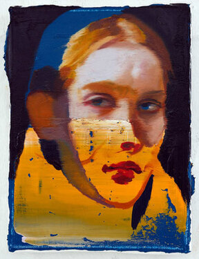 2021 - oil and acrylic on canvas - 24 x 18 cm