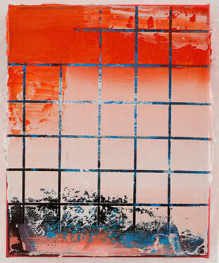 2021 - oil and acrylic on canvas - 30 x 24 cm