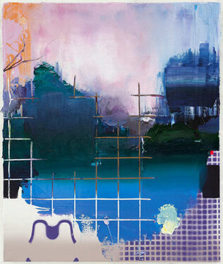 2021 - oil and acrylic on canvas - 60 x 50 cm