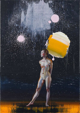 2021 - oil and acrylic on canvas - 70 x 50 cm
