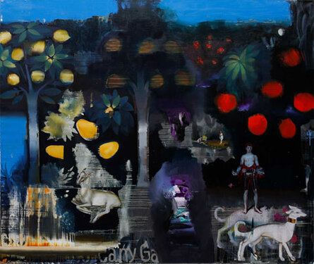 2021 - oil and acrylic on canvas - 200 x 240 cm
