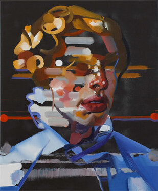 2021 - oil and acrylic on canvas - 60 x 50 cm
