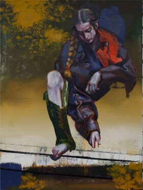 2023 - oil and acrylic on canvas - 80 x 60 cm