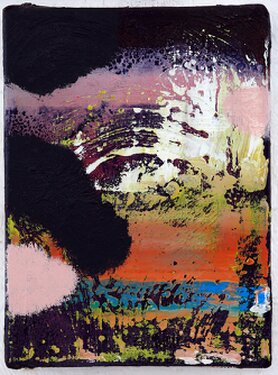 2023 - oil and acrylic on canvas - 24 x 18 cm