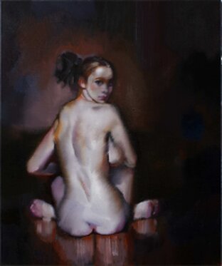 2023 - oil and acrylic on canvas - 60 x 50 cm