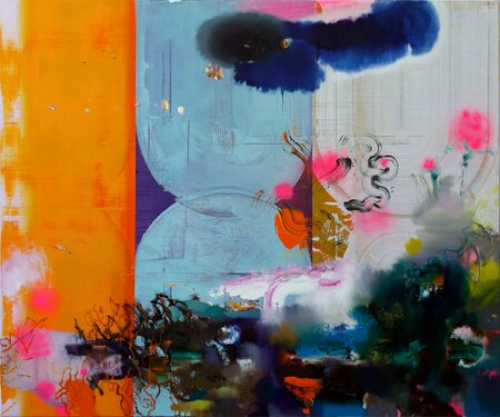 2024 - oil and acrylic on canvas - 200 x 240 cm