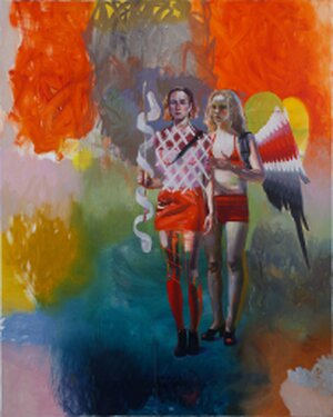 2025 - oil and acrylic on canvas - 200 x 160 cm