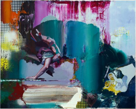 2025 - oil and acrylic on canvas - 80 x 100 cm