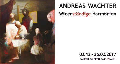 Andreas Wachter - Widerstandige Harmonien 2017 COVER OF THE EXHIBITION Widerstandige Harmonien 2017