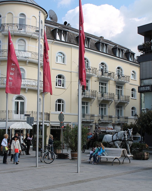 Building where our facilities are located in Baden-Baden.