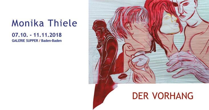 Monika Thiele - Der Vorhang 2018 COVER OF THE EXHIBITION Der Vorhang 2018