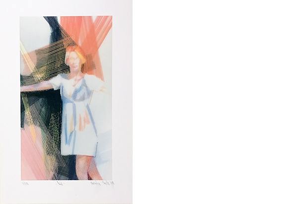 Screen print on paper - Edition 40.
