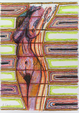 2024 - mixed media - 30 x 24 cm