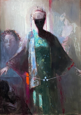 2012/23 - oil on wood - 67,5 x 47,5 cm