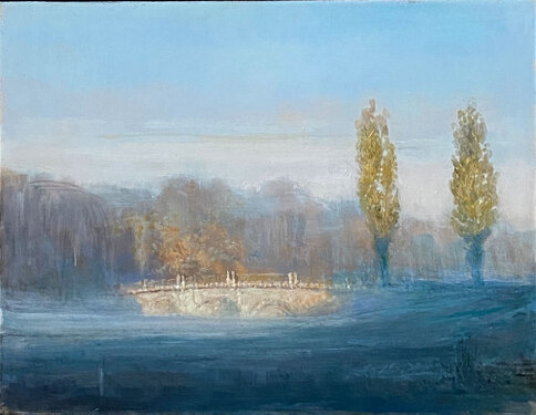 2023 - oil on wood - 30 x 39 cm