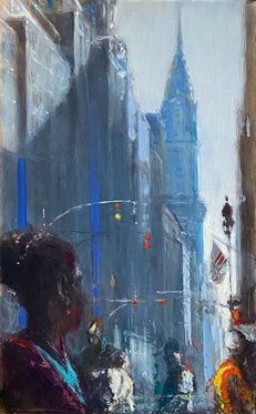 2023 - oil on wood - 80 x 50 cm