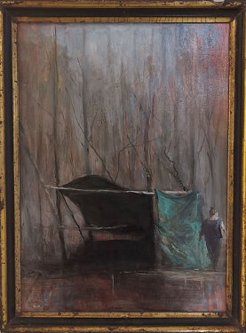 2021 - mixed media on wood - 46 x 43,5 cm