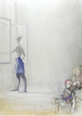 2018 - mixed media on canvas - 140 x 100 cm