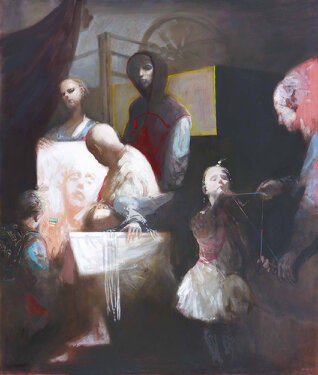 2015 - mixed media on wood - 130 x 110 cm