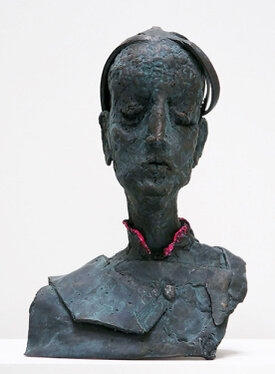 2016 - tbronze painted - h 33 cm