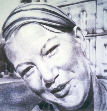 2001 - ink and marker on paper - 98 x 95 cm